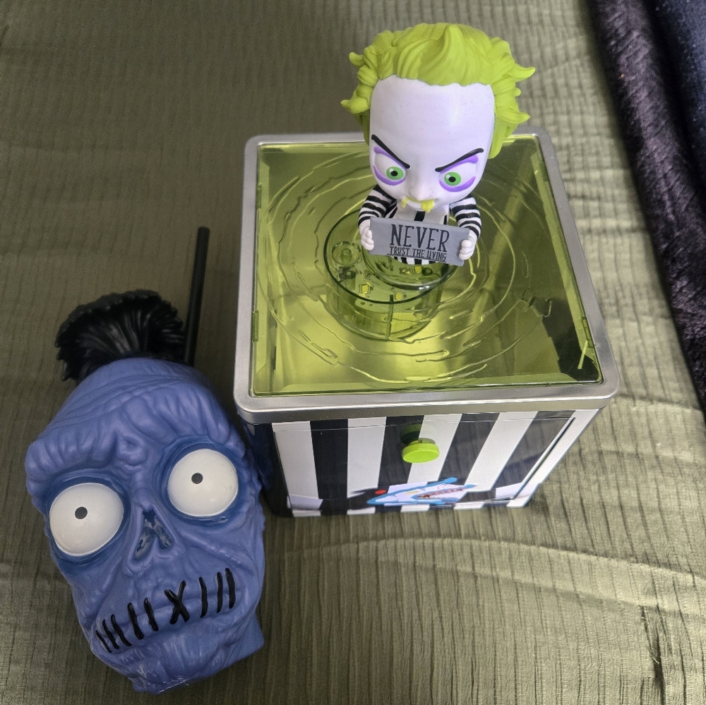 Beetlejuice popcorn bucket